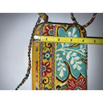 Vera Bradley  Provencal Yellow All In One Wristlet Crossbody Floral Pattern P Photo 3
