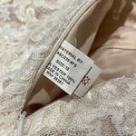 Sottero & Midgley Chauncey Lace Long Sleeve Train Wedding Gown in Ivory Blush Pink Size 8 Photo 7
