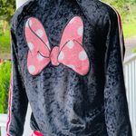 Disney  Minnie Mouse velvet reversible bomber jacket Photo 9