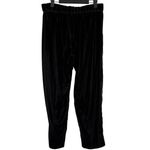J.Crew  Peyton Velvet Ankle Mid Rise Pullon Trouser Dress Pants Pockets 4 Black Photo 5