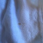 Burberry Light Gray V-Neck Blouse Photo 8