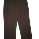 Valerie Stevens Womens  Woold Blend Pants Dark Brown Lined Work Play Casual 8 Photo 0
