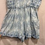 Gap Tencel Vneck mix pattern romper Photo 2