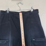 Spanx  Gray Wash Cargo‎ Back Pocket Zipper Leggings Womens Size XL Pants Photo 6