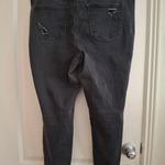 Maurice's  XL  Black Distressed Skinny Jeans Photo 7