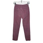 PacSun Womens Pink Corduroy Mom Jean High Rise Pants Button Closure Belt Loops Photo 1