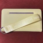 Steve Madden Yellow Wallet with Wrist Strap Photo 0