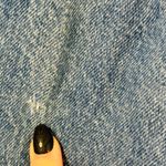 Chic Vintage High Rise Mom Jeans Made in USA Sz 26 Tapered Leg 90s Denim‎ Blue Photo 5