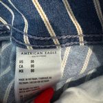 American Eagle  Striped Soft Denim Shorts Photo 3