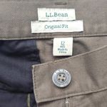 L.L.Bean Green Original Fit Cotton Tapered Outdoor 90s VTG Work Utility Pants 12 Photo 14