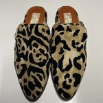 Band of Gypsies  Skipoer Leopard Print Loafer Mule in Tan and Black Photo 1