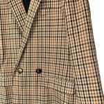 Madewell Dorset Blazer in Coster Plaid Slouchy office chic XS Photo 6