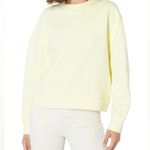 Vince Women's Light Yellow Crew Neck Sweater Photo 0