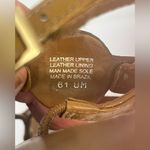 Tory Burch RARE Ali Anteka Tan Leather Sandals Photo 7