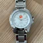 Jack Mason Clemson University Luxury Watch Stainless Bracelet Silver Dial Photo 3