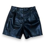 Aritzia Aritiza faux leather high waisted shorts. Size 0 Wilfred Photo 1