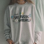 Lexi Hidalgo Moments Oversized Sweatshirt Gray Size L Photo 0