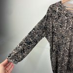 Aritzia Wilfred Balzac Leopard print light sweater size Medium Brown Photo 3