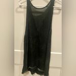 Sheer Bathing Suit Cover Size S Black Photo 1