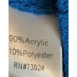 Misook ‎ Sweater Women's Size 1X Cardigan Open Front Knit Blue Photo 3