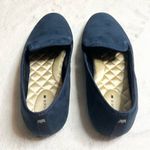 Birdies Navy Blue Suede Starling Loafers Size 10.5 Leather Flats Comfort Shoes Photo 5