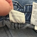 Terra & Sky  Stretch Skinny Jeans Elastic Back Panel Blue 1X 16W-18W Photo 4