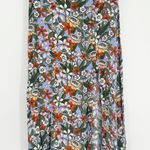 Urban Outfitters  UO Cottagecore Floral Slit Button Front Midi Skirt Size M Photo 0