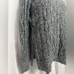 Loft Ann Taylor  grey CABLE KNIT SWEATER
Women's Small Pullover Photo 7