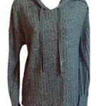 Knox Rose NEW Hooded Long Sleeve Cozy Relaxed Fit Pullover Top Gray Women’s XS Photo 2