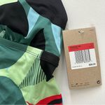 Nike  Floral Jungle Square Neck Swim Tankini Size L Photo 6