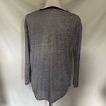 Calvin Klein Shimmer VNeck Womens Top Sz S Colorblock Mesh Soft Grunge Corporate Photo 6