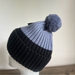 Alpine Design Colorblock Grey Black Cuffed Pom Beanie SKU#H2479 Photo 3