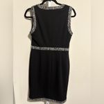 Karl Lagerfeld  Black Dress with Tweed Accents Photo 3