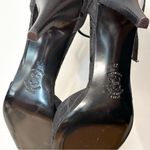 J.Crew  black elegant ankle strap heels size 7 1/2 Photo 5