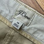 J.CREW 7" Stretch Chino Short Size 14 Khaki NEW Preppy Casual Classic H5809 Photo 4