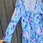 Lilly Pulitzer  Blue and Pink Mini Dress Photo 2