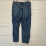 Topshop Women’s 30 Blue Mom Distressed Jeans Photo 2
