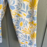 Liz Claiborne  Women’s size 18 Emma Floral Ankle Jeans in Yellow and Cool Blue Photo 3