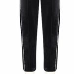 Emporio Armani Velour Casual Pants Black size 10 Photo 3