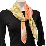 Bill Blass Vintage  Silk Neck Scarf with a Zebra and Spotted Pattern, 27” x 27” Photo 6