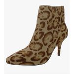 Vince Camuto Ambind Bootie Calf Hair Leather Animal Print Brown Size 6 Photo 8