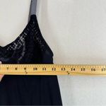 Free People  Intimatley Midi Lingerie Dress Lace Tie Die Petite Small Blue Photo 3