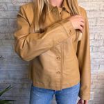 Newport News Vintage Tan Leather Jacket  Photo 3