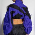 Reebok x Cardi B Woven Cropped Jacket Ultimate Purple Women's XS HM5050 Photo 2