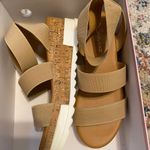 brand new platform sandals! Tan Size 7 Photo 0