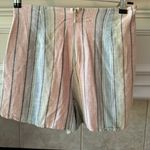 Show Me Your Mumu - Sawyer Shorts Pastel Striped - Size Small Photo 1