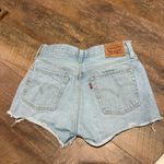 Levi's Levi’s Light Wash Jean Shorts 501 Denim 27 Photo 1