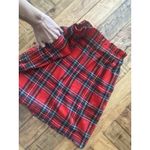 Lauren James #10 Women's Red Plaid Flannel Scallop Skirt by , Sz: XS Photo 2