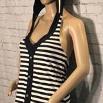 Pulassi Chinese Striped Hooded Tankini Swi… Size M Photo 0
