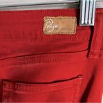 Paige Burnt Orange Verdugo Ankle Denim Jeans Photo 7